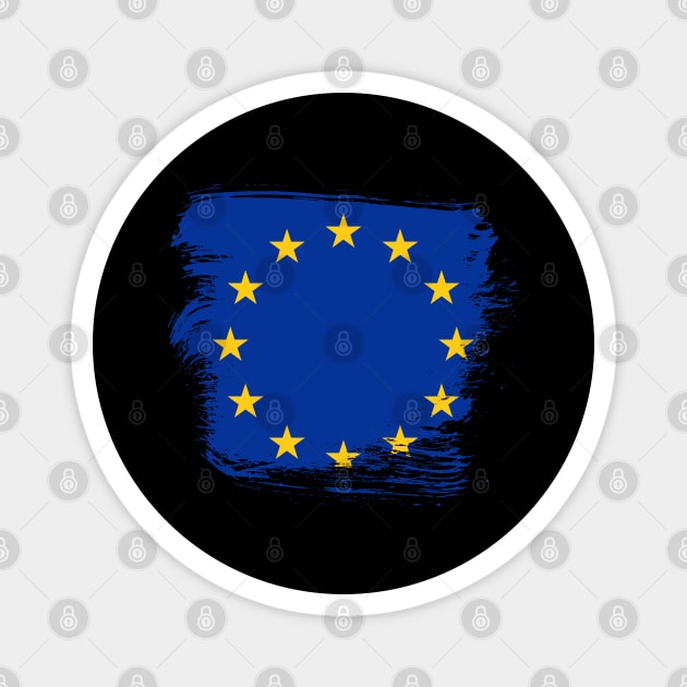 EU Europe Flag Magnet by Teeladen